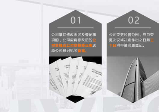自貿區公司工商信息變更