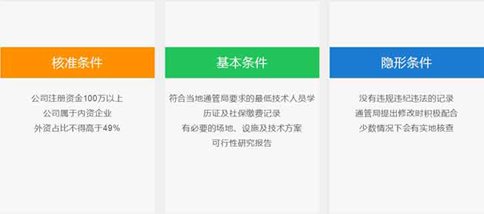 icpedi許可證辦理網上申報條件